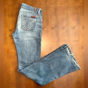 7 for all Mankind Dojo Flare Size 26